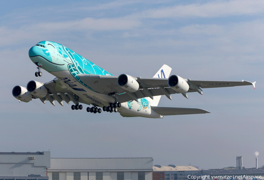 All Nippon Airways - ANA Airbus A380-841 (F-WWAF) | Photo 315843