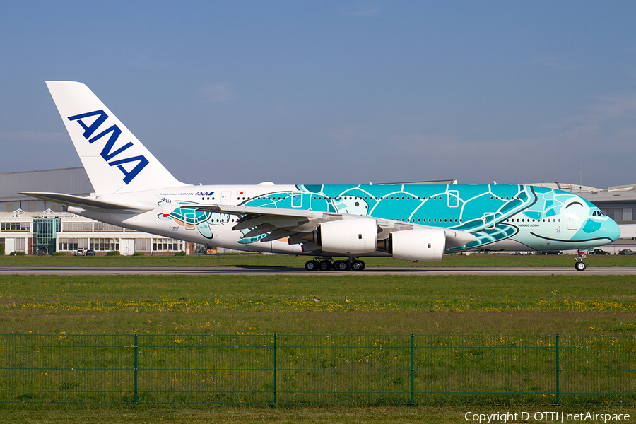 All Nippon Airways - ANA Airbus A380-841 (F-WWAF) | Photo 315846