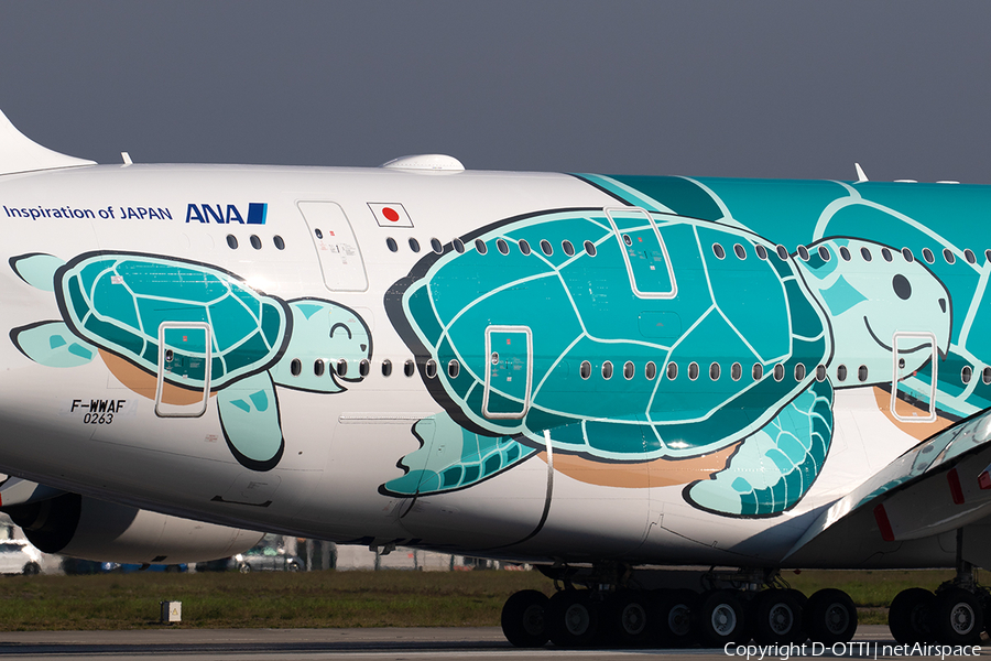 All Nippon Airways - ANA Airbus A380-841 (F-WWAF) | Photo 315848