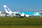 All Nippon Airways - ANA Airbus A380-841 (F-WWAF) at  Hamburg - Finkenwerder, Germany