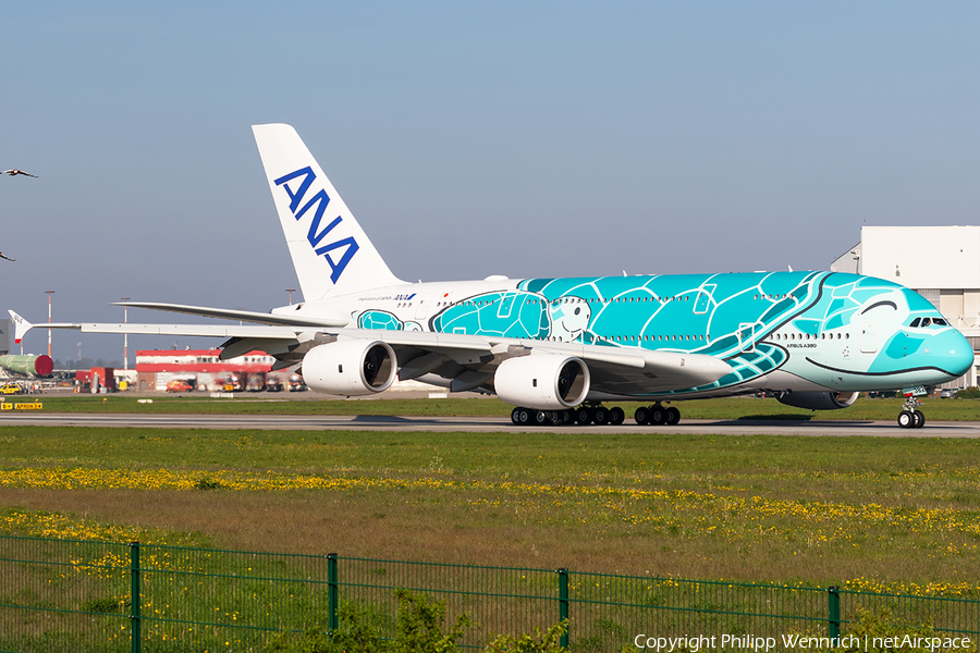 All Nippon Airways - ANA Airbus A380-841 (F-WWAF) | Photo 328255