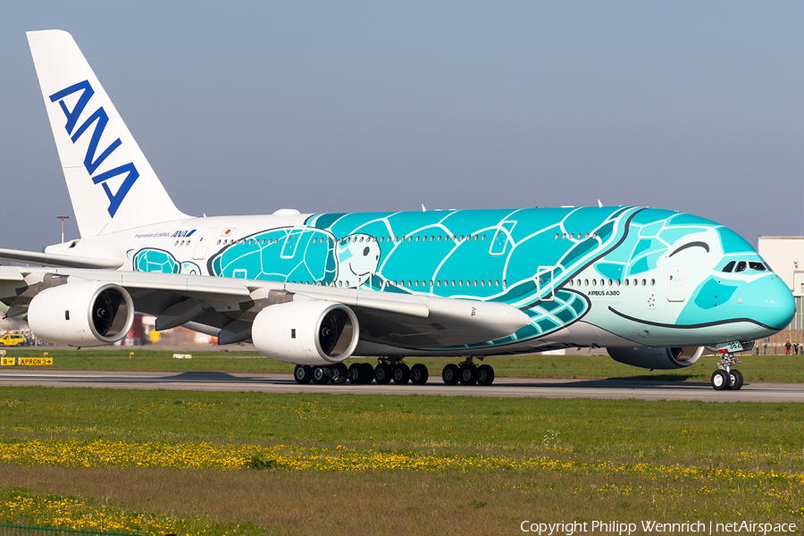 All Nippon Airways - ANA Airbus A380-841 (F-WWAF) | Photo 328256