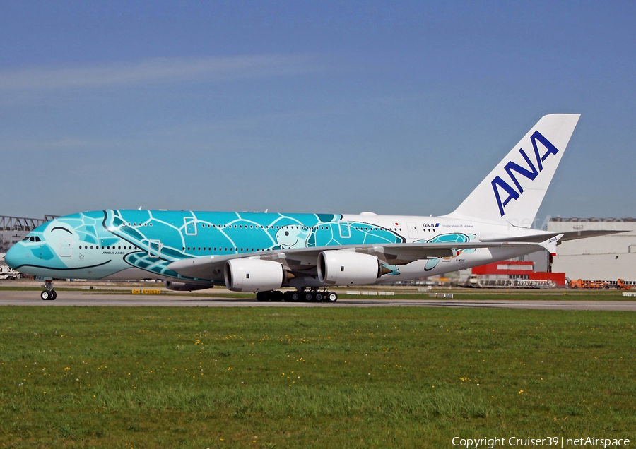 All Nippon Airways - ANA Airbus A380-841 (F-WWAF) | Photo 357332