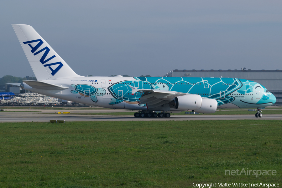 All Nippon Airways - ANA Airbus A380-841 (F-WWAF) | Photo 393899