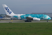 All Nippon Airways - ANA Airbus A380-841 (F-WWAF) at  Hamburg - Finkenwerder, Germany