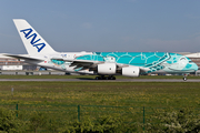 All Nippon Airways - ANA Airbus A380-841 (F-WWAF) at  Hamburg - Finkenwerder, Germany