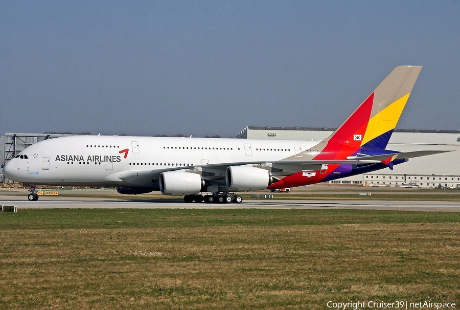 Asiana Airlines Airbus A380-841 (F-WWAF) | Photo 108263