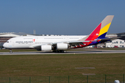 Asiana Airlines Airbus A380-841 (F-WWAF) at  Hamburg - Finkenwerder, Germany