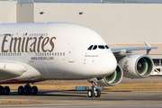 Emirates Airbus A380-861 (F-WWAF) at  Hamburg - Finkenwerder, Germany