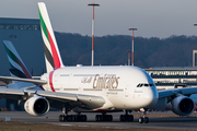 Emirates Airbus A380-861 (F-WWAF) at  Hamburg - Finkenwerder, Germany