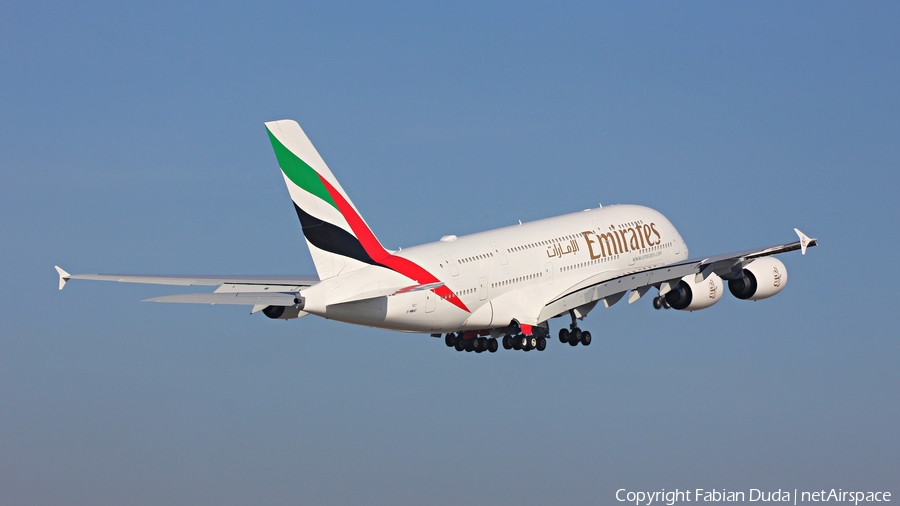 Emirates Airbus A380-861 (F-WWAF) | Photo 268518