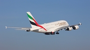 Emirates Airbus A380-861 (F-WWAF) at  Hamburg - Finkenwerder, Germany