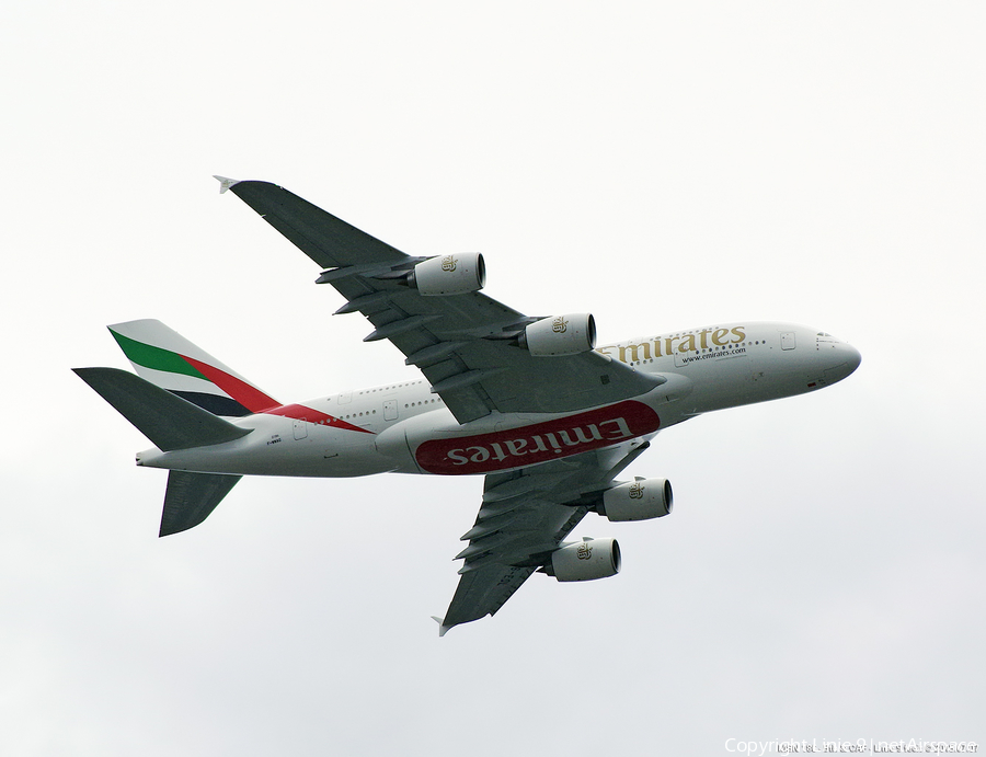 Emirates Airbus A380-861 (F-WWAG) | Photo 79867