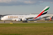 Emirates Airbus A380-861 (F-WWAG) at  Hamburg - Finkenwerder, Germany