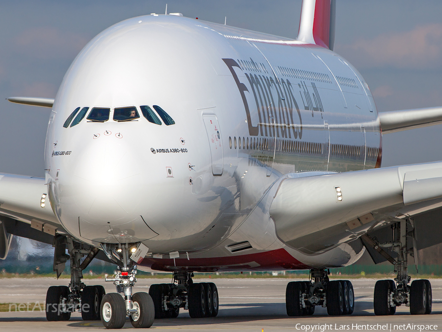 Emirates Airbus A380-861 (F-WWAG) | Photo 164158