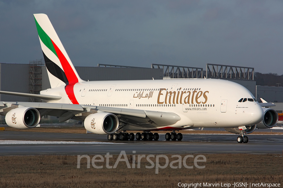 Emirates Airbus A380-861 (F-WWAG) | Photo 38352