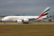 Emirates Airbus A380-861 (F-WWAG) at  Hamburg - Finkenwerder, Germany
