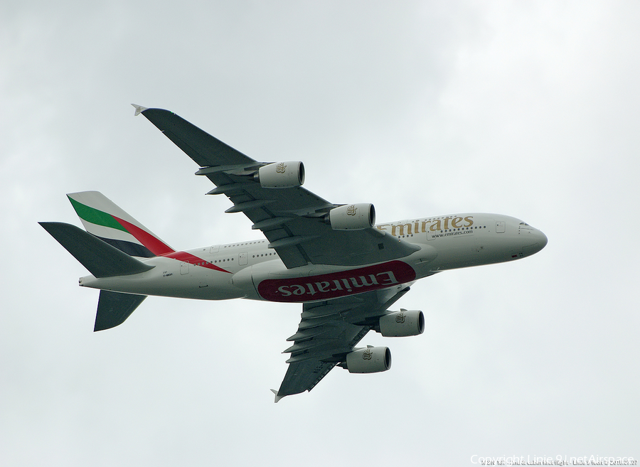 Emirates Airbus A380-861 (F-WWAH) | Photo 79857