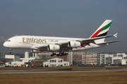 Emirates Airbus A380-861 (F-WWAH) at  Hamburg - Finkenwerder, Germany