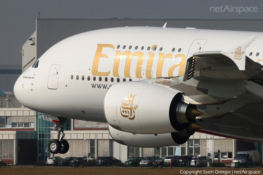 Emirates Airbus A380-861 (F-WWAH) | Photo 42228