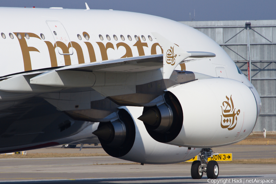 Emirates Airbus A380-861 (F-WWAH) | Photo 42357