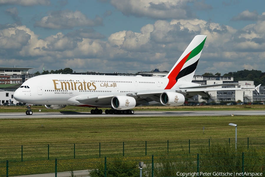 Emirates Airbus A380-861 (F-WWAJ) | Photo 119355