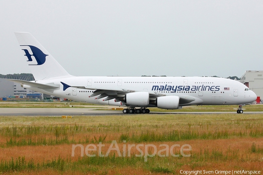 Malaysia Airlines Airbus A380-841 (F-WWAJ) | Photo 16790
