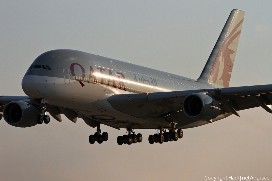 Qatar Airways Airbus A380-861 (F-WWAJ) | Photo 56369