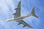 Qatar Airways Airbus A380-861 (F-WWAJ) at  Hamburg - Fuhlsbuettel (Helmut Schmidt), Germany