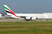 Emirates Airbus A380-861 (F-WWAJ) at  Hamburg - Finkenwerder, Germany