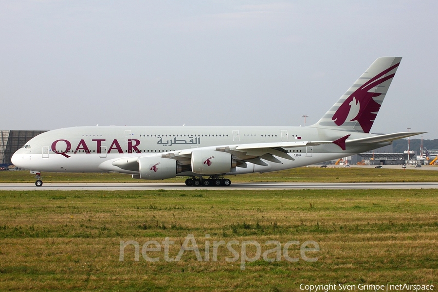 Qatar Airways Airbus A380-861 (F-WWAJ) | Photo 56329