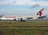 Qatar Airways Airbus A380-861 (F-WWAJ) at  Hamburg - Finkenwerder, Germany