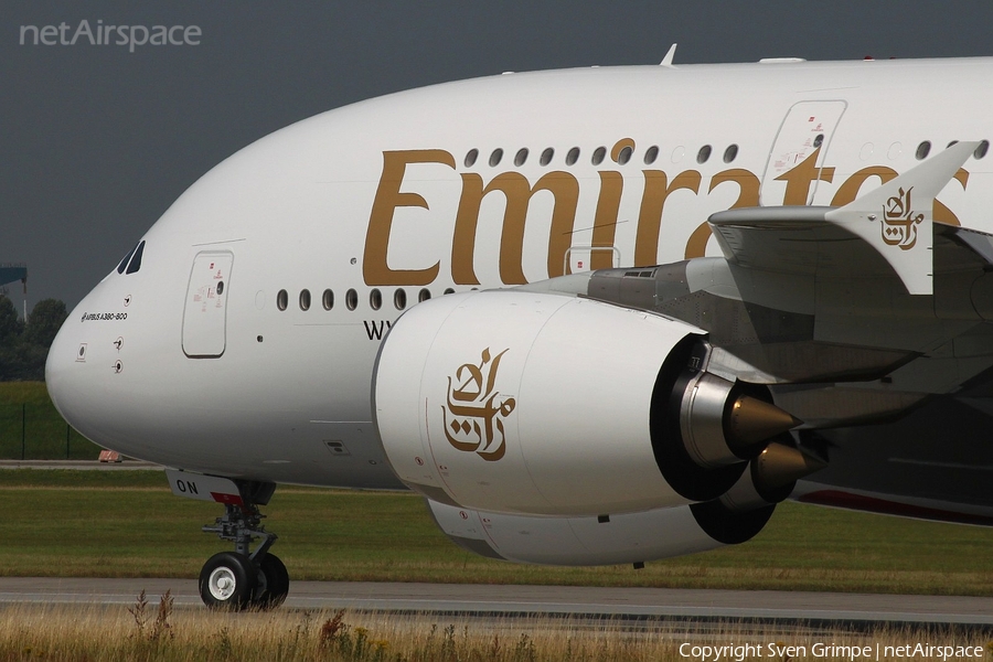 Emirates Airbus A380-861 (F-WWAK) | Photo 80776