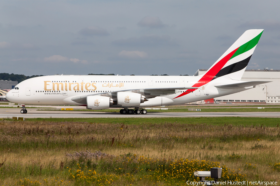Emirates Airbus A380-861 (F-WWAK) | Photo 498758