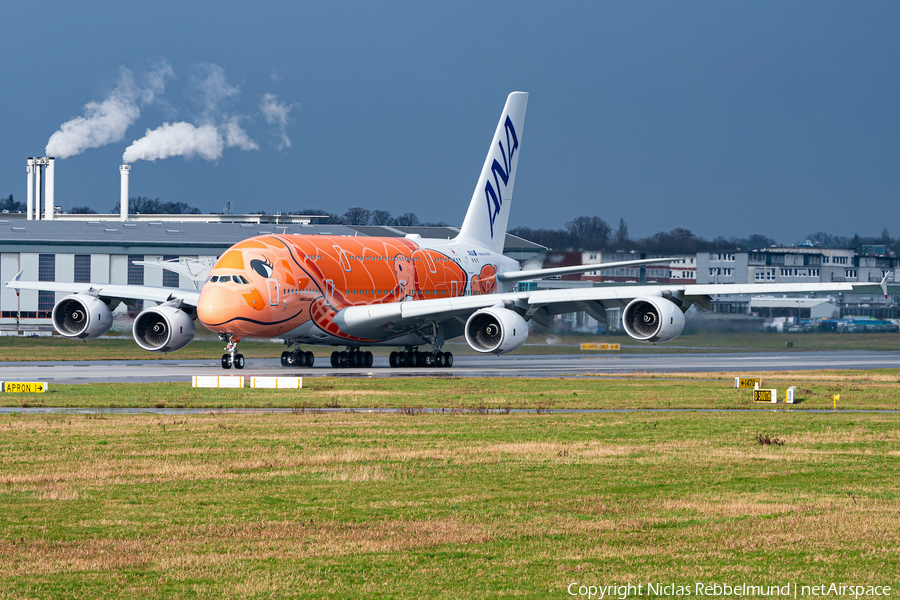 All Nippon Airways - ANA Airbus A380-841 (F-WWAL) | Photo 376689