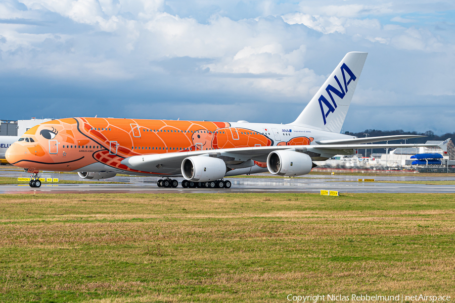 All Nippon Airways - ANA Airbus A380-841 (F-WWAL) | Photo 376691