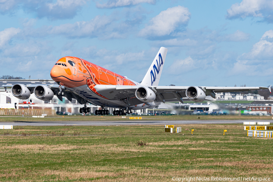 All Nippon Airways - ANA Airbus A380-841 (F-WWAL) | Photo 376943