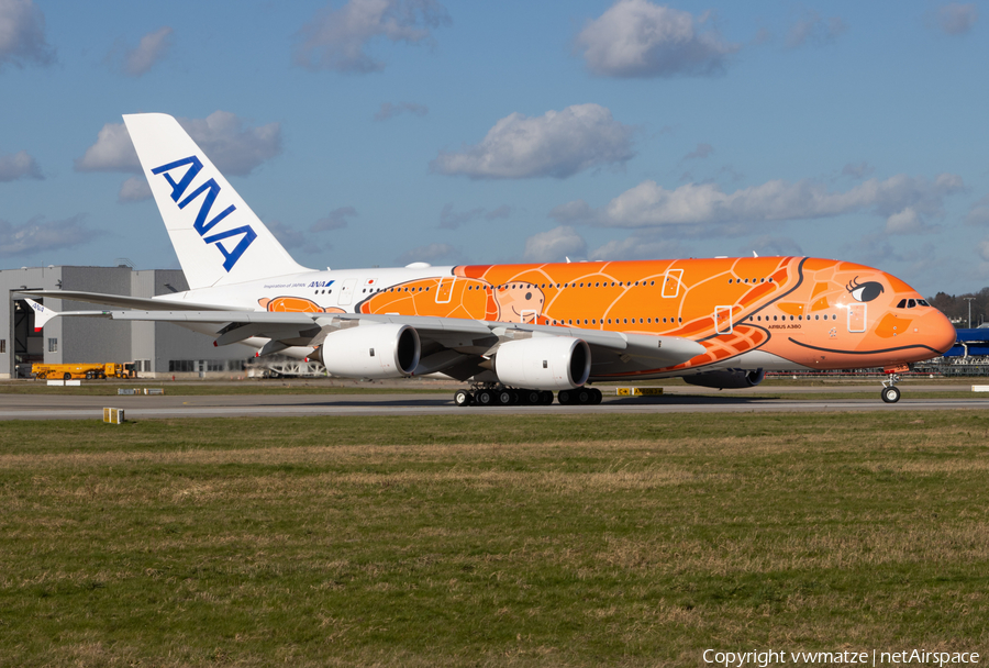 All Nippon Airways - ANA Airbus A380-841 (F-WWAL) | Photo 377948