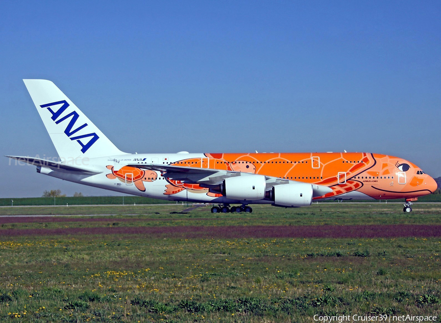 All Nippon Airways - ANA Airbus A380-841 (F-WWAL) | Photo 396936