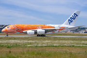 All Nippon Airways - ANA Airbus A380-841 (F-WWAL) at  Hamburg - Finkenwerder, Germany