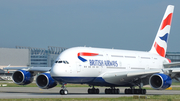 British Airways Airbus A380-841 (F-WWAL) at  Hamburg - Finkenwerder, Germany