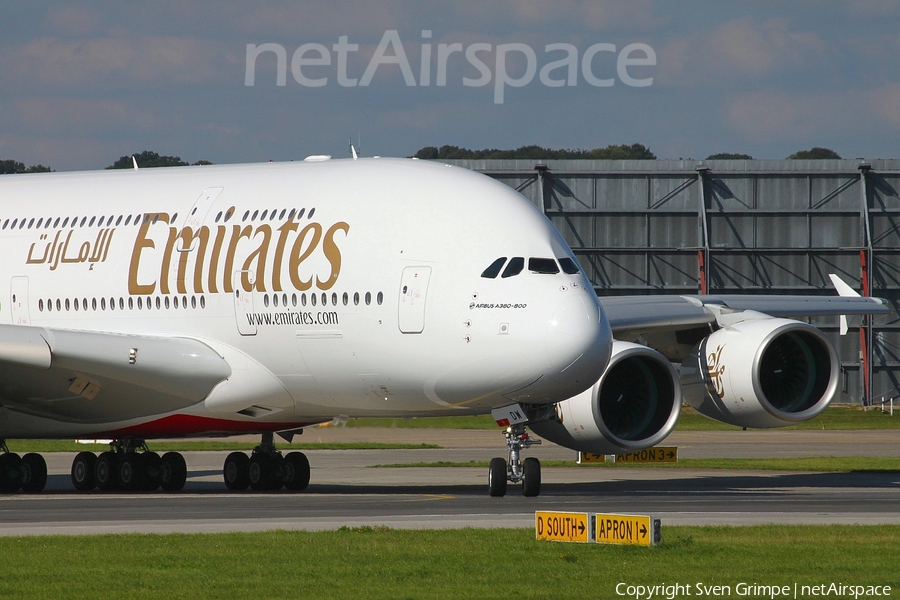 Emirates Airbus A380-861 (F-WWAL) | Photo 18307