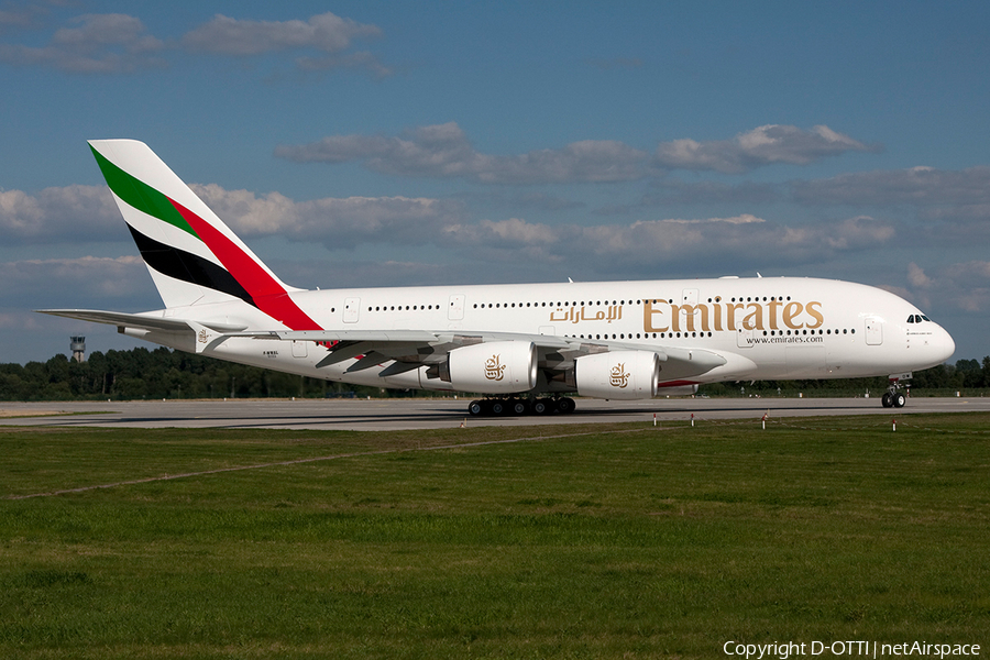 Emirates Airbus A380-861 (F-WWAL) | Photo 389156