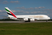 Emirates Airbus A380-861 (F-WWAL) at  Hamburg - Finkenwerder, Germany