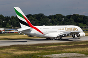 Emirates Airbus A380-861 (F-WWAM) at  Hamburg - Finkenwerder, Germany
