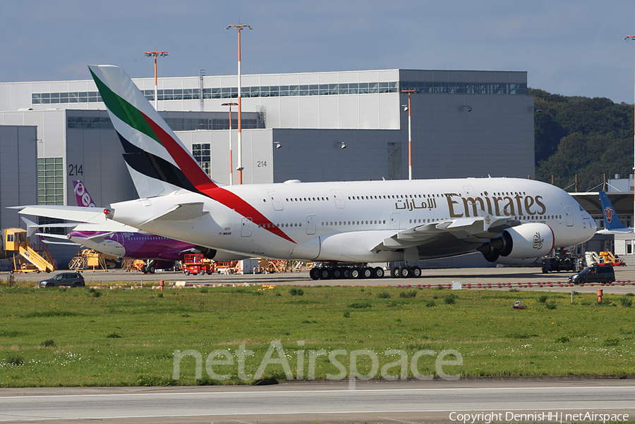 Emirates Airbus A380-861 (F-WWAM) | Photo 472658