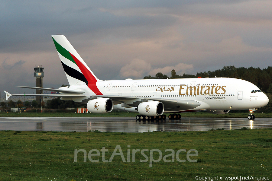 Emirates Airbus A380-861 (F-WWAM) | Photo 476770