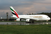 Emirates Airbus A380-861 (F-WWAM) at  Hamburg - Finkenwerder, Germany