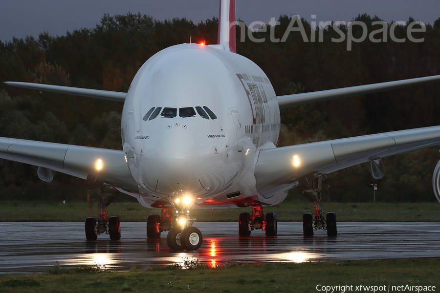 Emirates Airbus A380-861 (F-WWAM) | Photo 476771