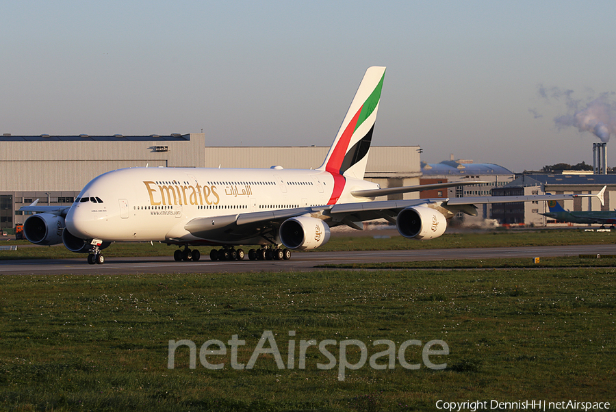 Emirates Airbus A380-861 (F-WWAM) | Photo 477452